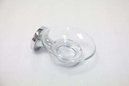 SOAP HOLDER WITH GLASS TRAY