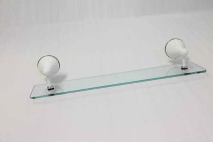 Dallas Glass Shelf White