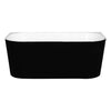 FREE STANDING BATH 10L-1500 BLACK