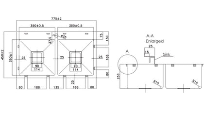 Kitchen Sink KSS-775TP