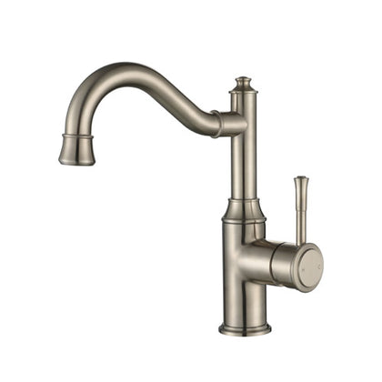 Montpellier High Rise Basin Mixer Brushed Nickel