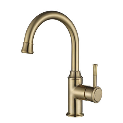 Montpellier High Rise Basin Mixer Brushed Bronze