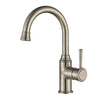 Montpellier High Rise Basin Mixer Brushed Nickel