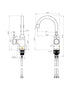 Montpellier High Rise Basin Mixer Chrome