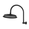 Montpellier Shower Arm with Shower Head Matte Black