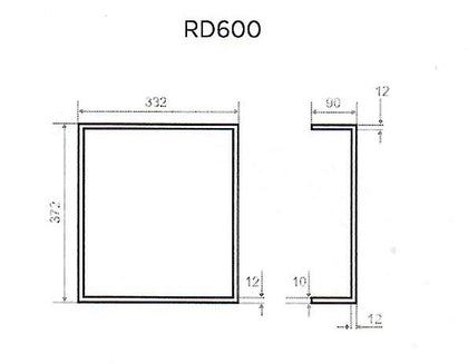 Niche Wall Inbuilt box RD600 SPEC in Australia