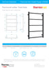 Non Heated Towel Rail USS56B