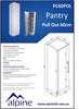 Pull Out Pantry 60cm Left Hand Hinge