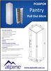 Pull Out Pantry 60cm Right Hand Hinge
