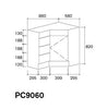 CORNER VANITY PC960