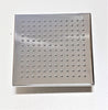 SQUARE BRASS SHOWER ROSE