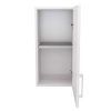 Wall Cupboard Right Hinged Single Door 30cm