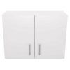 Wall Cupboard Double Door 80cm