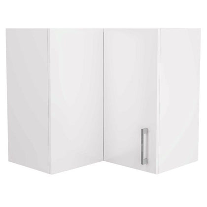 Corner Wall Cupboard 60cm Double Action Door Left Hand Hinged