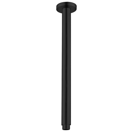 CEILING DROPPER SHOWER ARM BLACK