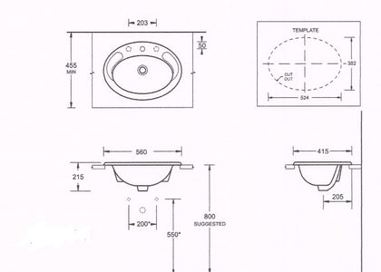 JADE DROP IN BASIN